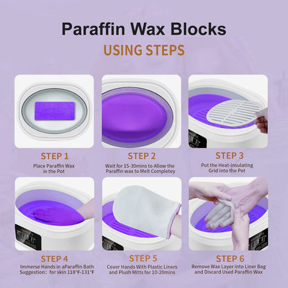 2026 Paraffin Wax Hand and Foot Feet Mask Peel Off 3Pcs/1Pcs SPA Moisturizing 200g/450g Hand Soft Wax For Bikini Body