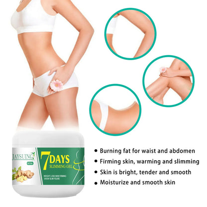 Ginger Slimming Cream Remove Cellulite Lost Weight Thighs Legs Firming Promotes Fat Burning Shaping Belly Sculpting Cream 30g