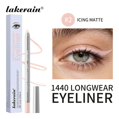 Christmas Cold Tone Eye Makeup Set Gel Glitter Stick Eyeliner Pencil Mascara Waterproof Long Lasting Smudge Proof for Party Gift