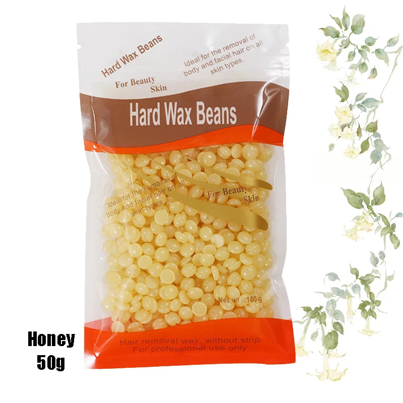 1000g/200g/50g  Hot Wax Hair Removal Depilatory Waxing Wax Beads For Wax Heater Painless for Body Hairs Removal Beans