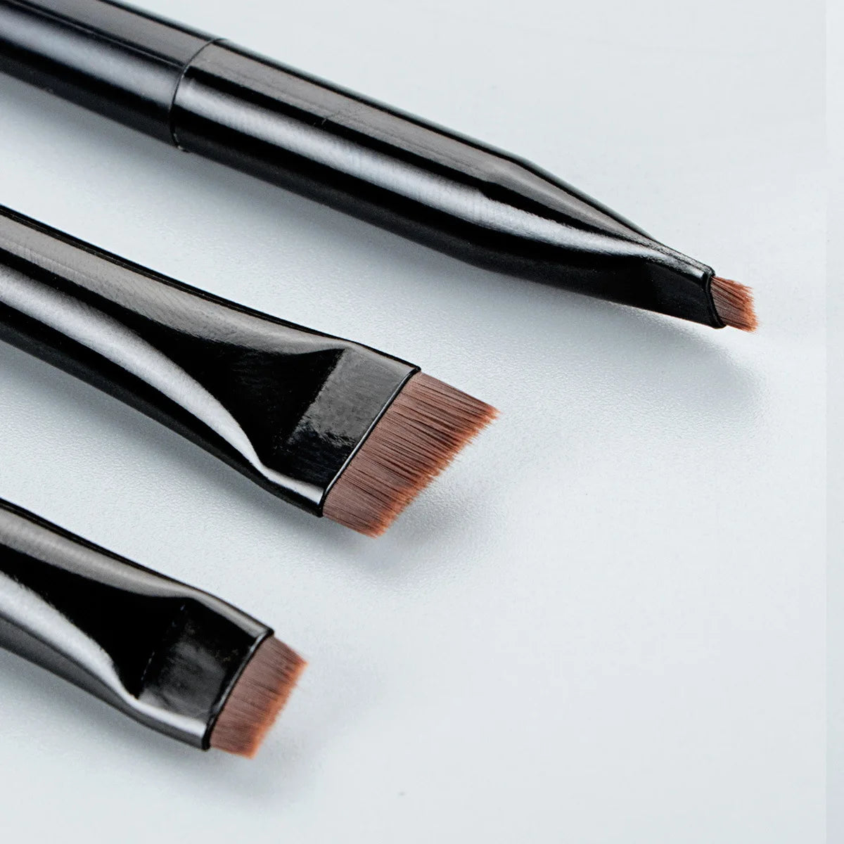 Eyeliner Brush Brow Tint Brushes Eyebrow Brushes Set Fine Angled Point Angled Slanted Tinting Ultra Thin Flat Makeup Premium Eye