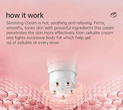 Ginger Slimming Cream Fast Losing Weight Fat Burning Anti Cellulite Hot Cream Flat Belly for Women and Men Body Care