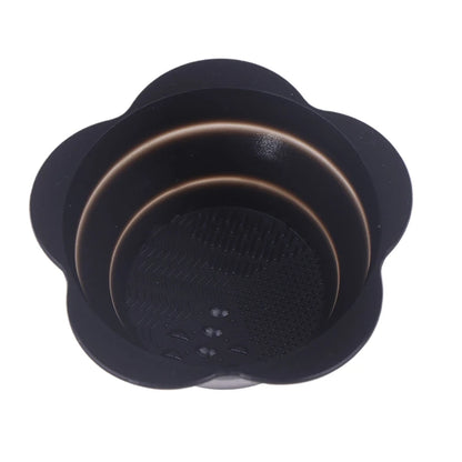 Silicone Makeup Brush Cleaner Folding Powder Puff Cleaning Bowl Eyeshadow Brushes Washing Soft Mat Beauty Tools Scrubber Box