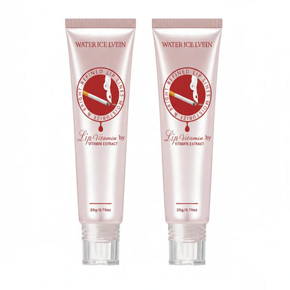 Lip Plumper Cream 20g with Peptides & Aloe - Moisturizing Non-Sticky Lip Balm, Smooth & Voluminous Lips