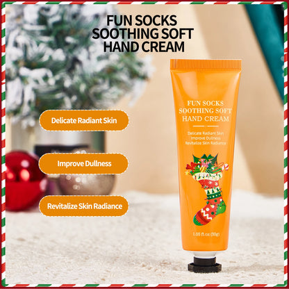 Christmas Hand Cream Set Moisturizing Hydrating Kit Plant Fragrance Nourishing Repair Anti Dry Cracked Hands Skin Care for Women Girls Holiday Xmas Winter Beauty Travel Size Mini Stocking Stuffers Christmas Gift Box