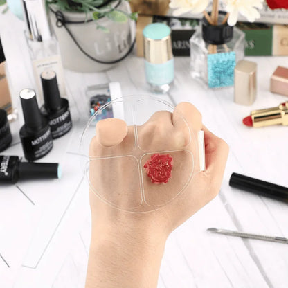1 Makeup Color Palette Cosmetic Mixing Palette Foundation Lipstick Blending Palette Portable