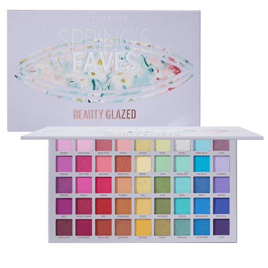 Beauty GlazedSpring's Faves BePerfect Beauty Waterproof Eyeshadow Palette Shimmer Highlighter & Contour Glazed Makeup for Eyes