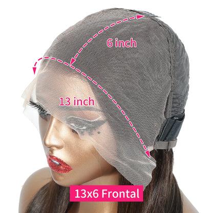 20 22 24 Inch 5x5 Transparent Bone Straight #2 Color 13x4 13x6 Lace Frontal Wig 250 Density Vietnamese Human Hair Wigs For Women