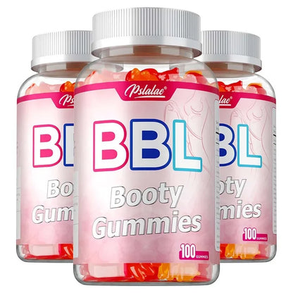 BBL Gummies for Bigger Butt Growth - Tighten Buttocks, Prevent Sagging and Collapse, Increase Sexy Buttocks, Shape Female Body