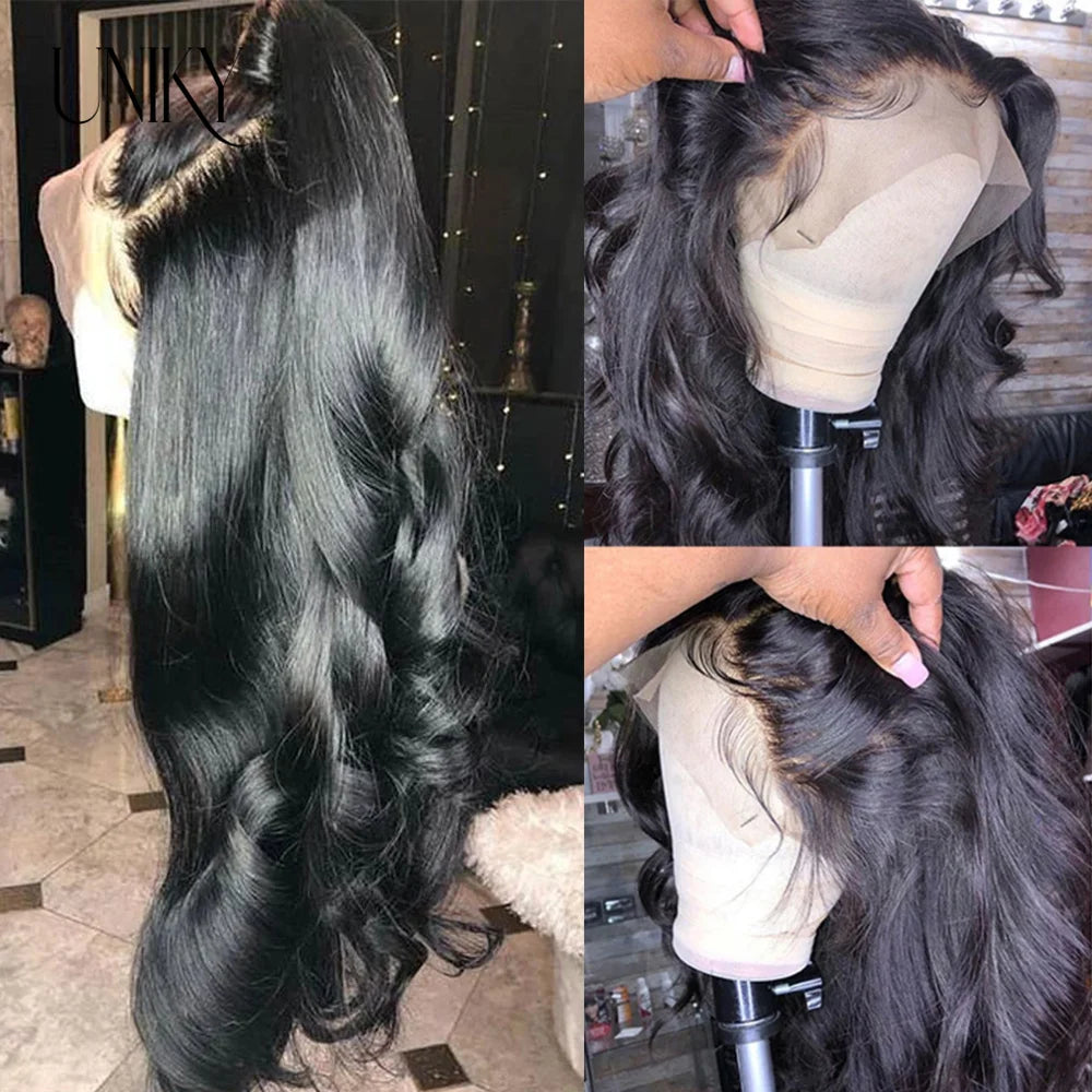 Body Wave 13x4 Lace Front Ombre Wig Human Hair Wig For Women Brazilian 13X4 Blonde Lace Frontal Wig On Sale Clearance 32 34inch