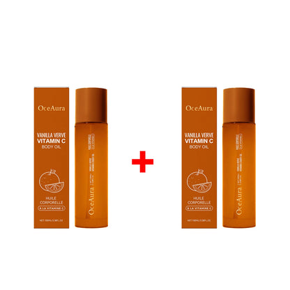 Vitamin C Body Oil Deeply Hydrates and Nourishes Skin Antioxidant Restores Dry Skin Body Massage Essential Oil