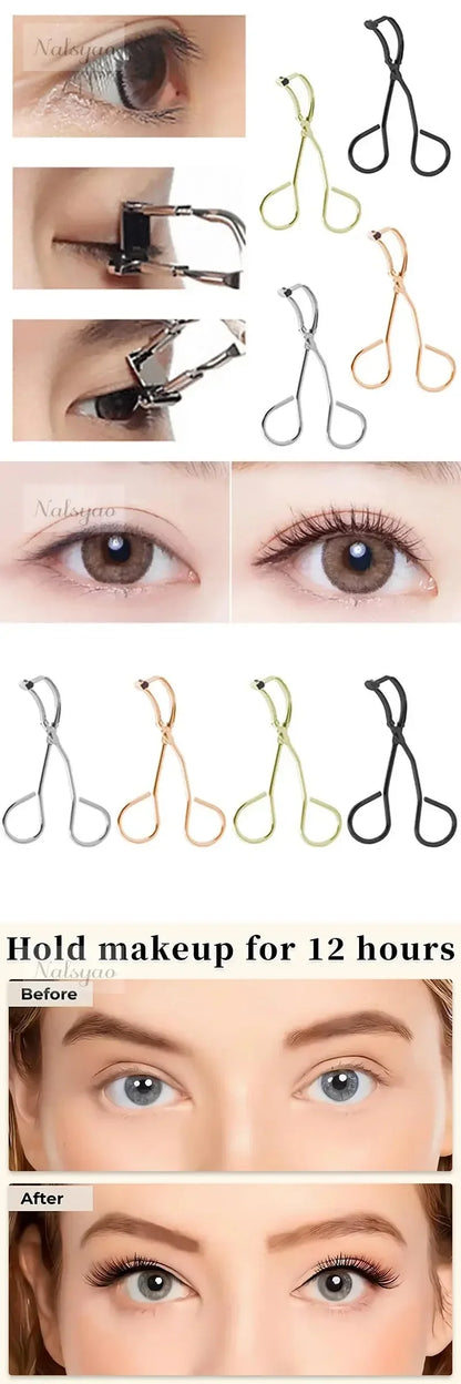 Mini Natural Curling Eyelash Curler Shaping Portable Lash Curler Beauty