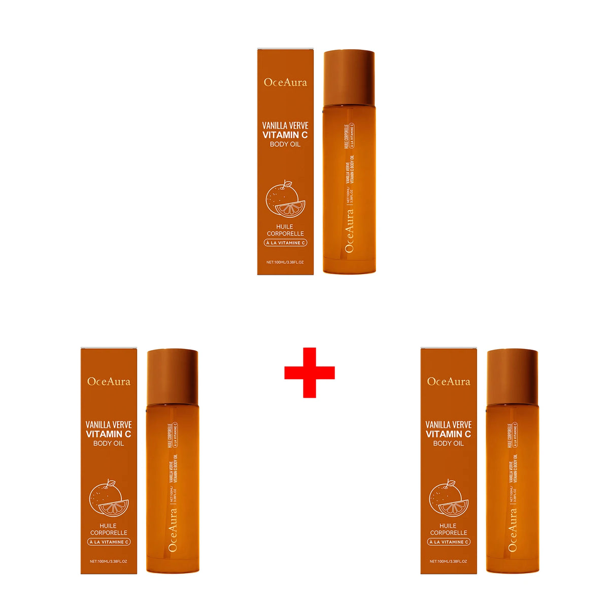 Vitamin C Body Oil Deeply Hydrates and Nourishes Skin Antioxidant Restores Dry Skin Body Massage Essential Oil