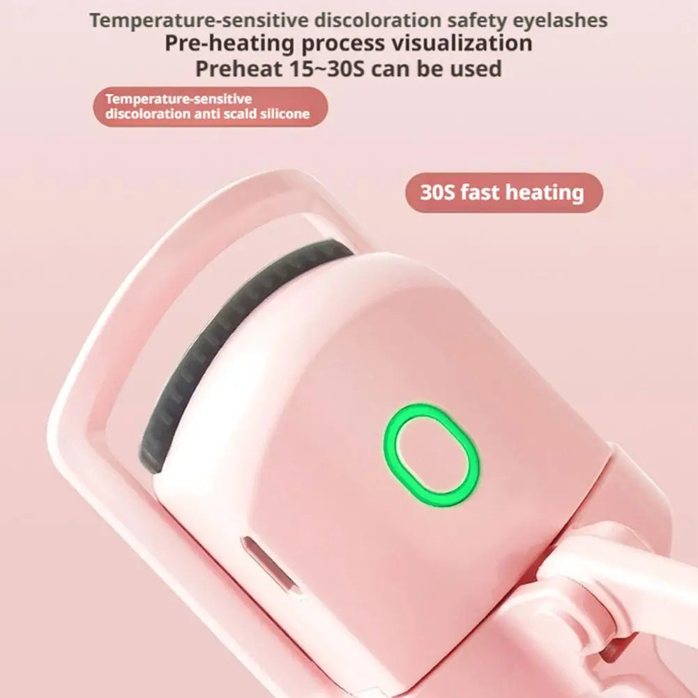 Electric eyelash Curler Long-lasting Styling Easy And Perfect Curling All Day Long Portable Electric Eyelash Curler Tool