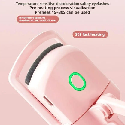 Electric eyelash Curler Long-lasting Styling Easy And Perfect Curling All Day Long Portable Electric Eyelash Curler Tool