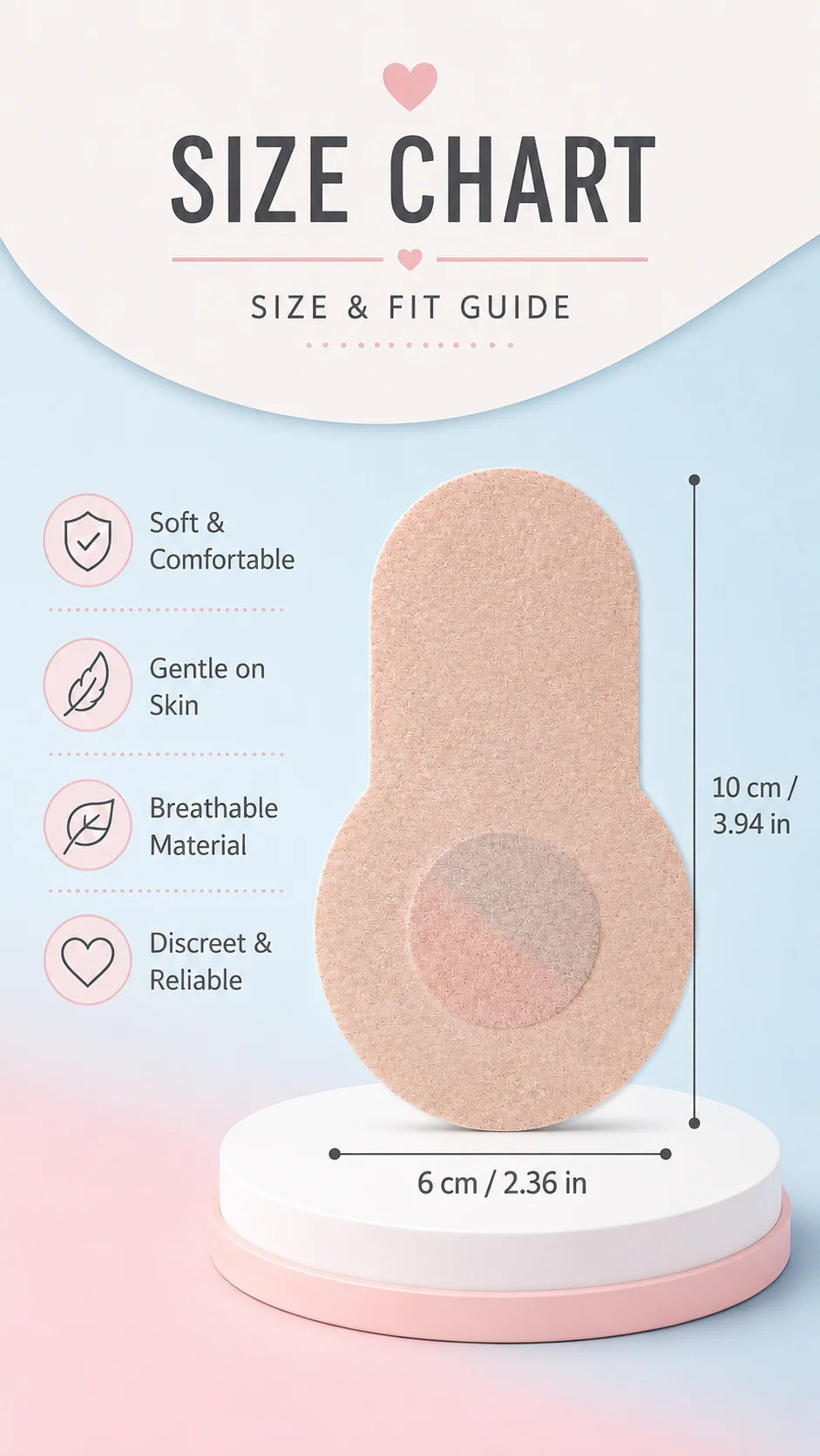 10pcs New Plus Size Reusable Invisible Non-Slip Lifting Bra Tapes For Large Breasts, Anti-Glare Chest Stickers And Sagging Preve
