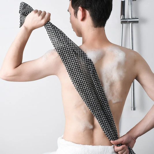1/2Pcs Japanese Exfoliating Shower Towel Japanese Rubbing Washcloth Exfoliating Shower Towel Towel Brush Bathroom Accessories