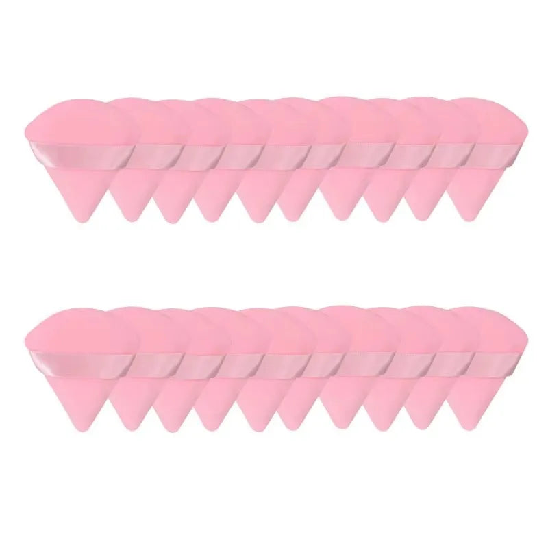 10PCS Puff Triangle Makeup Beauty Sponge Puff Triangle for Powder Makeup Blender Finger Puff Make Up Accessories Cosmetics PF03