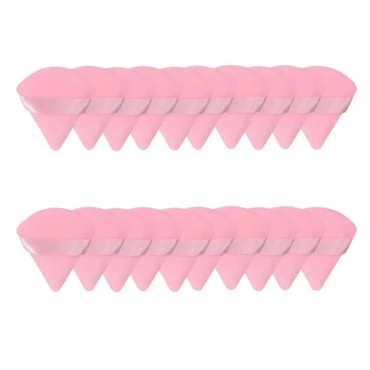 10PCS Puff Triangle Makeup Beauty Sponge Puff Triangle for Powder Makeup Blender Finger Puff Make Up Accessories Cosmetics PF03