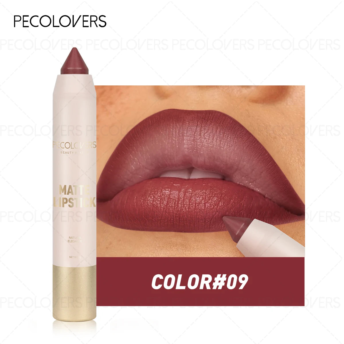 Lip Liner, Depicts Lip Contours, Plumps Lips, Suitable for A Variety of Makeup Looks, Waterproof, Lip Cosmetics