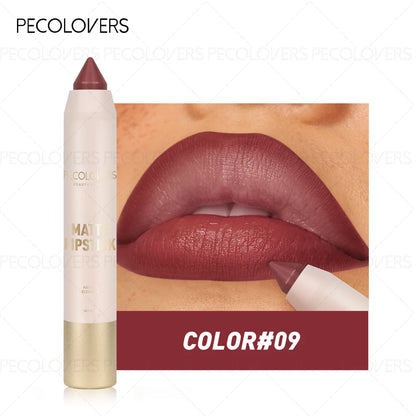 Lip Liner, Depicts Lip Contours, Plumps Lips, Suitable for A Variety of Makeup Looks, Waterproof, Lip Cosmetics