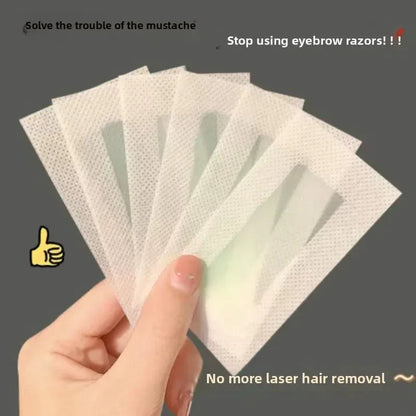 10/20Pcs Wax Strips Hair Removal Kit With Moisturizing After Wax Wipes Cooling Soothing Body Waxing For Women Men
