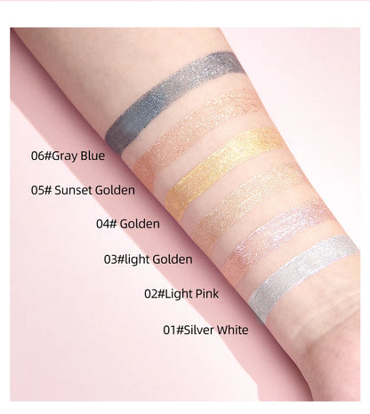 Diamond Glitter Liquid Lipstick Waterproof Long Lasting Pearl Shiny Lip Gloss Metal Charming Lip Glaze Tint Makeup For Women