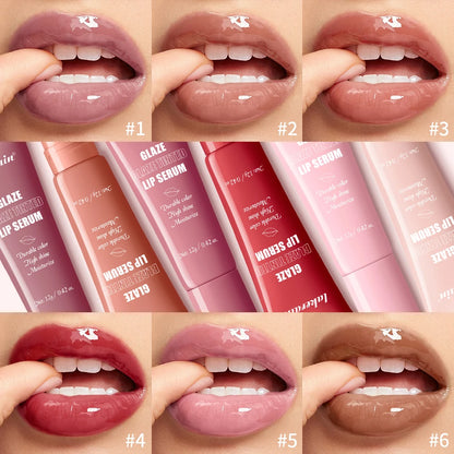 Lip Gloss Lip Glowy Balm Nourishing Tinted Moisturizer Repairing Lip Tint Glow Liquid Lips Gel Hydrating Lips Care