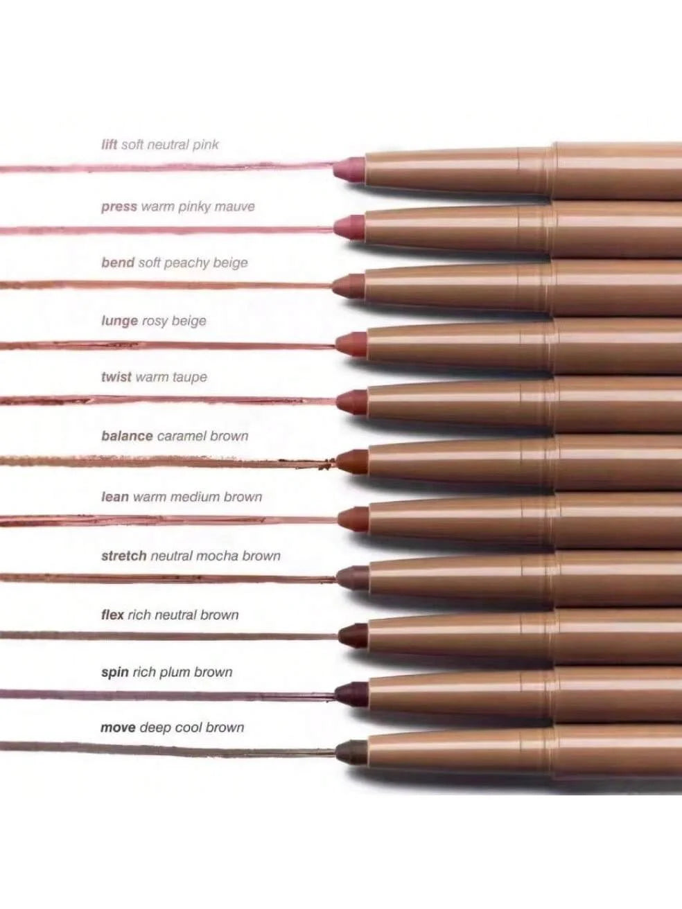 Velvet lipliner waterproof non stick lip pencil, waterproof and durable outline of plump lip mud