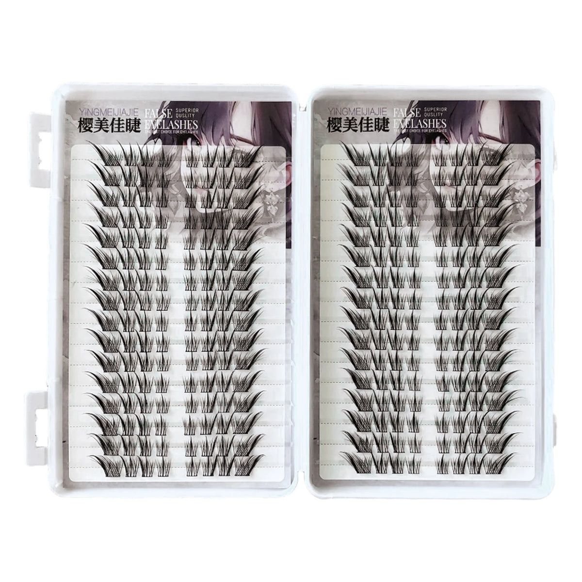 Eye Tail Lengthening False Eyelashes Individual Foxes Style Lashes Natural Cosplay Fake Eyelash Curling Wispy Eyelash Extension