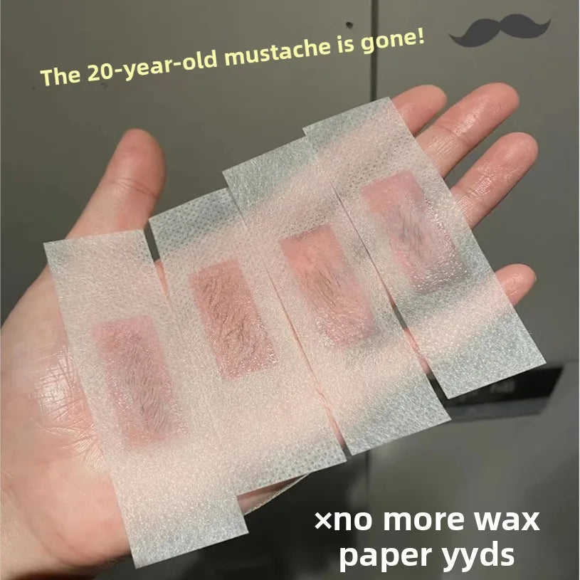 10/20Pcs Wax Strips Hair Removal Kit With Moisturizing After Wax Wipes Cooling Soothing Body Waxing For Women Men