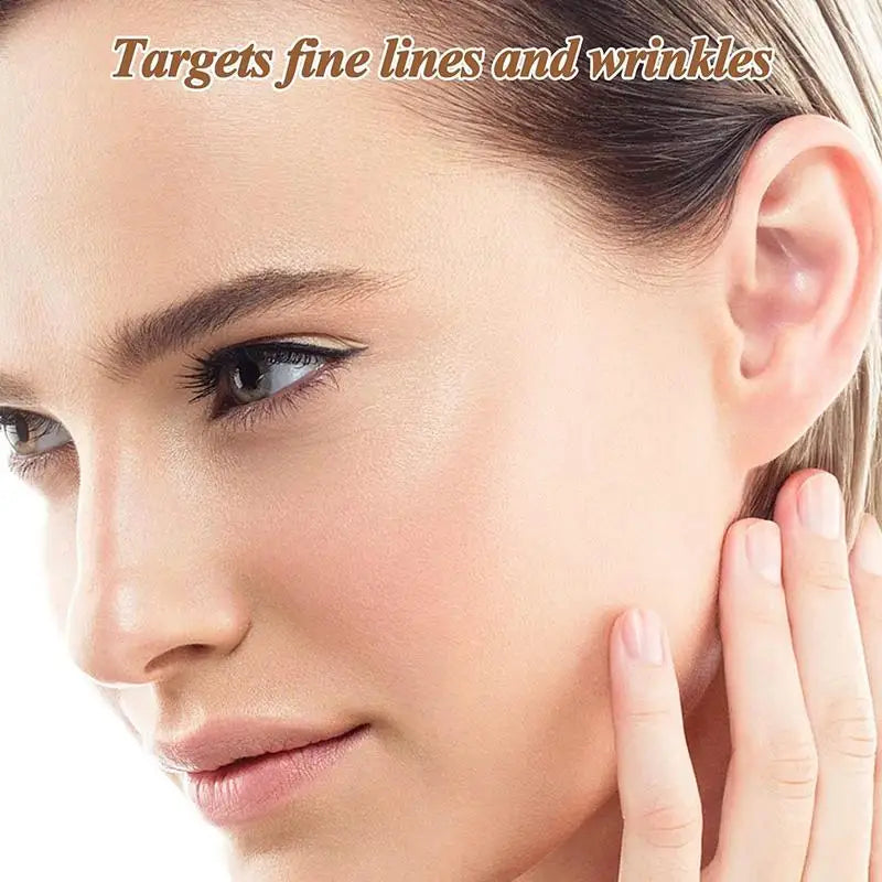 Fake Tan Peptide Serums Liquid Cosmetics Dark Self Tanning Serum Drops Face Body Bronzing Essence For Fine Lines Skin Care