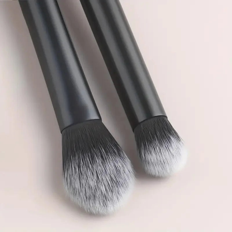 8 PCS Long‑Handle Makeup Brush Set, Multi‑Color Ultra‑Soft Brushes, Powder Blush Eyeshadow Brushes for Beginners