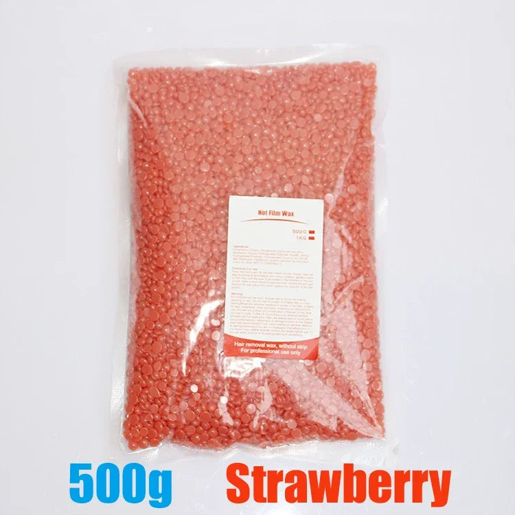 Multi Color Hard Wax Beans Painless Depilatory Wax No Strip Hair Removal Beads for Women Home Body Bikini Facial Wax Treatment