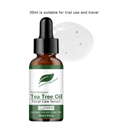 JUINHOU Green Tea Oil Hydration Facial Serum Cleans Brighten Smooth Skin Makes Skin Plump and Elastic Suitable for Everyone