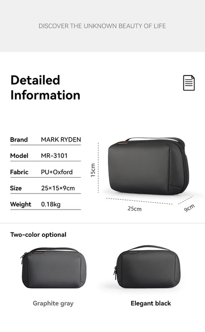 Mark Ryden Portable Cable Digital Storage Bags Organizer Travel Organizers Charger Plug Cosmetics Storage Bag Waterproof