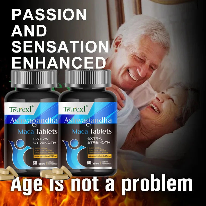 Male Enhancing Supplement, Supports Reproductive Health Energizer, Men Muscle Builder Enlargement Pills, Endurance tablets
