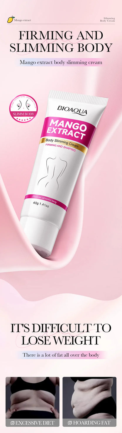 Mango Slimming Cream Anti Cellulite Weight Loss Promotes Effective Fat Burning Create Beautiful Curve Body Slimming Cream