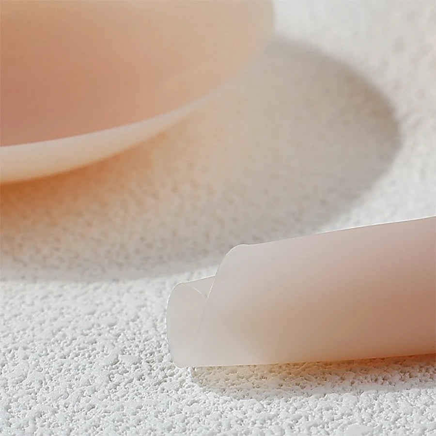 Fashion Silicone Nipple Cover Lift Up Bra Sticker Adhesive Invisible Bras Chest Patch for Women Reusable Chest Breast Petals Pad