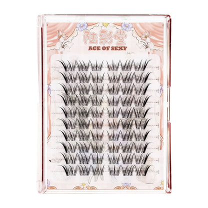 Eye Tail Lengthening False Eyelashes Individual Foxes Style Lashes Natural Cosplay Fake Eyelash Curling Wispy Eyelash Extension