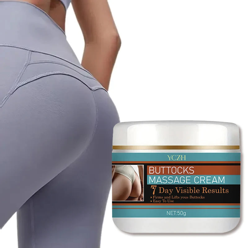 Butt Lifting Cream, Collagen, Moisturizing, Suitable for All Skin Types, Cream, Lifts and Tightens the Buttocks, for Women Only - 50g