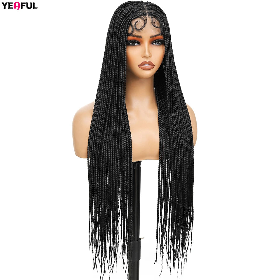 Braided Wigs Lace Front Synthetic Wig Bohemian Braided Wigs Boho Braids Wig Full Lace Braided Wigs Cheap Wigs On Sale Clearance