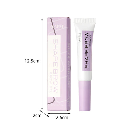 QIBEST Transparent Eyebrow Styling Soap Brows Gel Long Lasting Eyebrow Shaped Creamy Wax Colorless Pomade Lift Natural Wild Brow