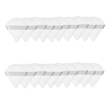 10PCS Puff Triangle Makeup Beauty Sponge Puff Triangle for Powder Makeup Blender Finger Puff Make Up Accessories Cosmetics PF03