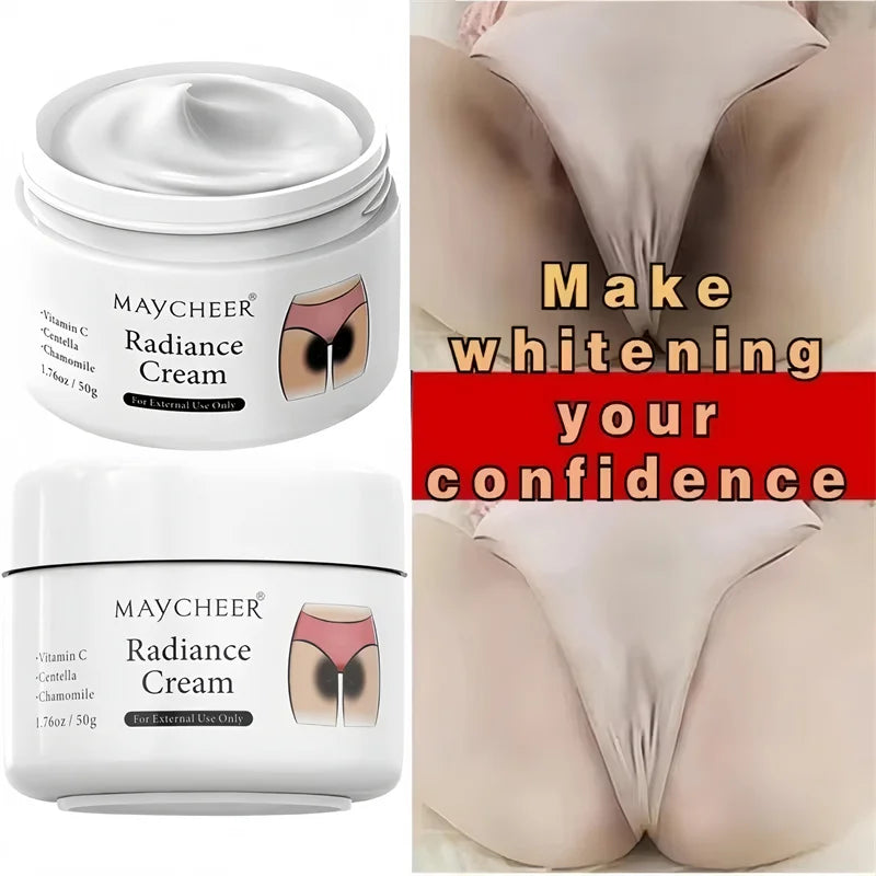 Whitening Cream Private Parts Underarm Bleaching Serum Whiten Butt Knee Brighten Inner Thigh Intimate Parts Dark Remove Melanin