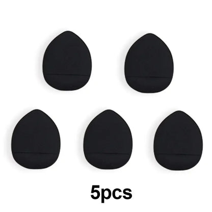 CNK 5/10Pcs Mini Finger Puff Foundation Small Air Cushion Powder Sponge Face Concealer BB Cream Cosmetic Applicator Makeup Tool