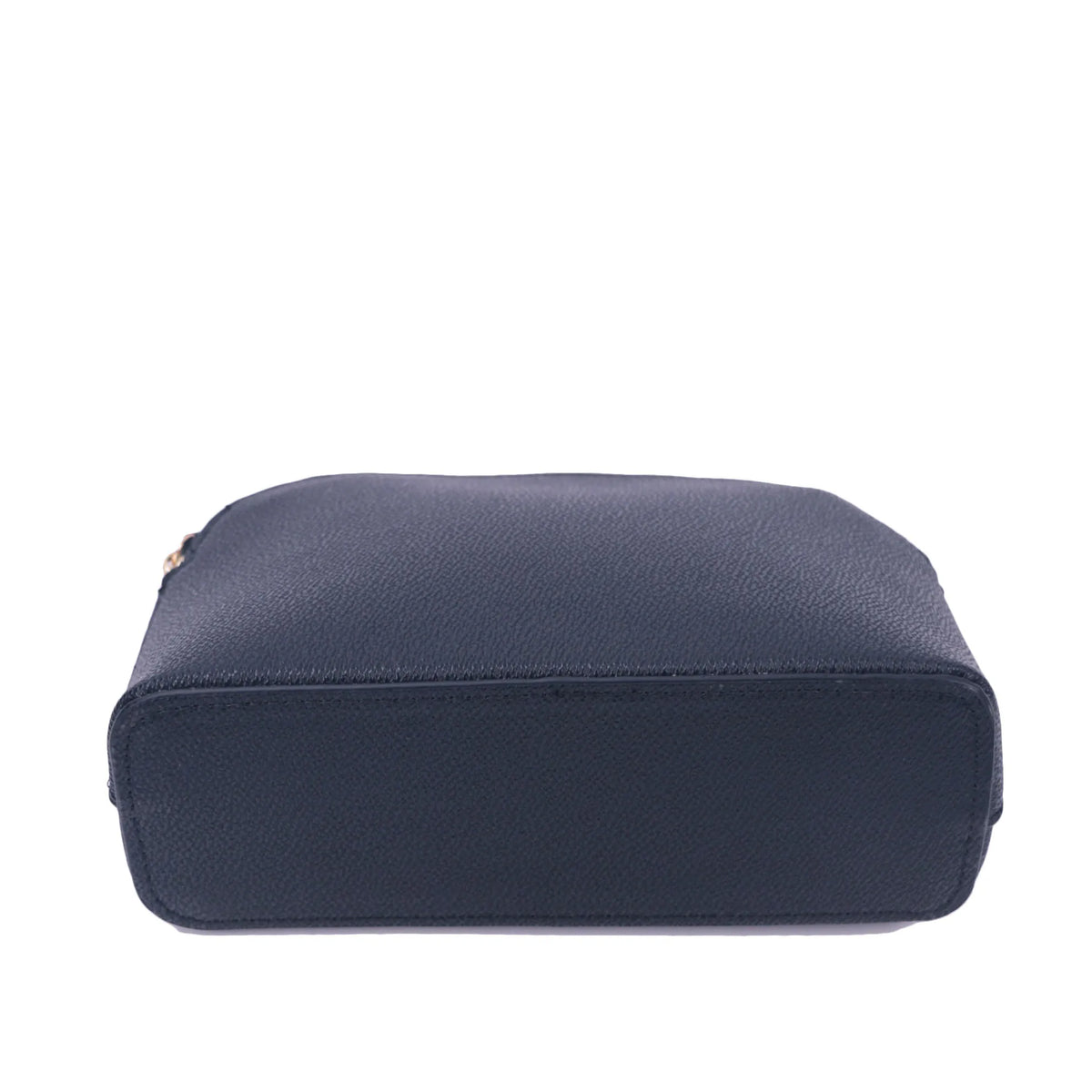 Customized Letters PU Leather Cosmetic Storage Bag Classic Simple Atmosphere Solid Color Make Up Bag Advanced Zipper Wash Bag