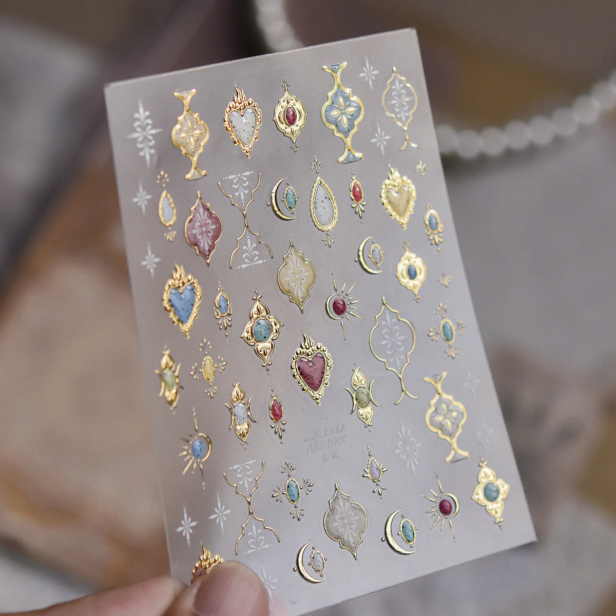 Cute Cartoon Christmas 5D Nail Stickers Red White Candy Cane Mint Cookie Gingerbread Man Snowflake Self Adhesive Nail Decals