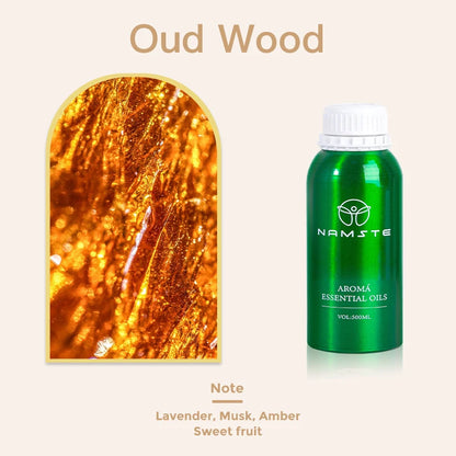 Namste Wood Santal 500ML Perfume Essential Oils Aroma Diffuser Home Fragrance Air Purifier Eight Times Concentrated Essence