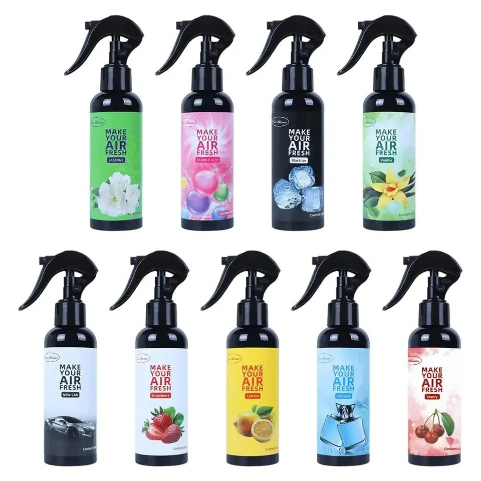 150ml Car Air Freshener Spray 8 Scents Optional Odor Eliminator Deodorant Long Lasting Fragrance Spray For Car Home Room Auto In